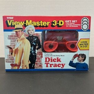 Dick Tracy Vintage View-Master 3-D Gift Set- NIB- Sealed